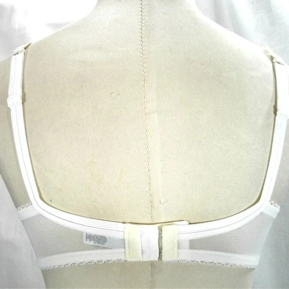 36C Paramour 115056 Amourette Unlined Lace UW Bra Ivory NWT - Picture 11 of 11